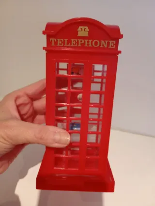 Hucha Cabina Telefónica Roja Londres