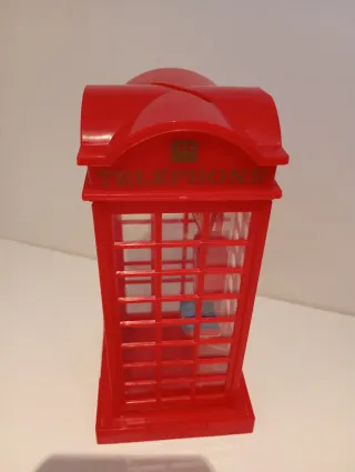 Hucha Cabina Telefónica Roja Londres