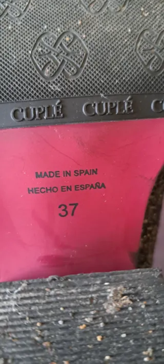 Botines Cuple Negros y Plateados