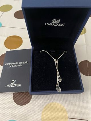 Collar y Pendientes Swarovski Plata