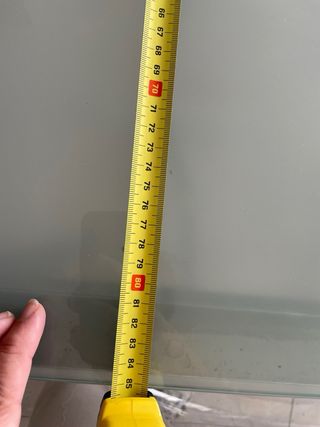 Tavolo da Pranzo in Cristallo e Acciaio Inox