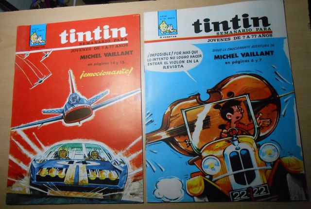 Lote di riviste Tintin Semanario