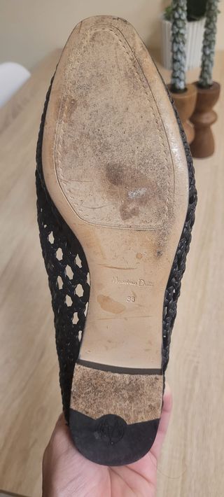 Bailarinas Massimo Dutti Negras Talla 39