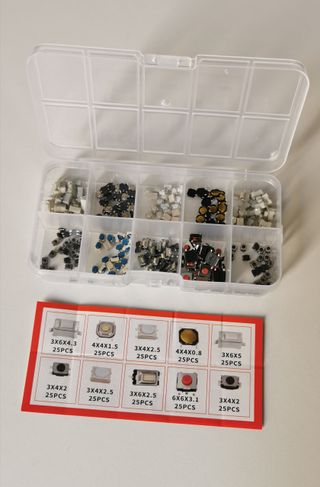 LOTE Interruptor Pulsadores Reparación Electrónica