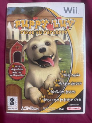 Wii Puppy Luv Cuida Tu Cachorro Juego