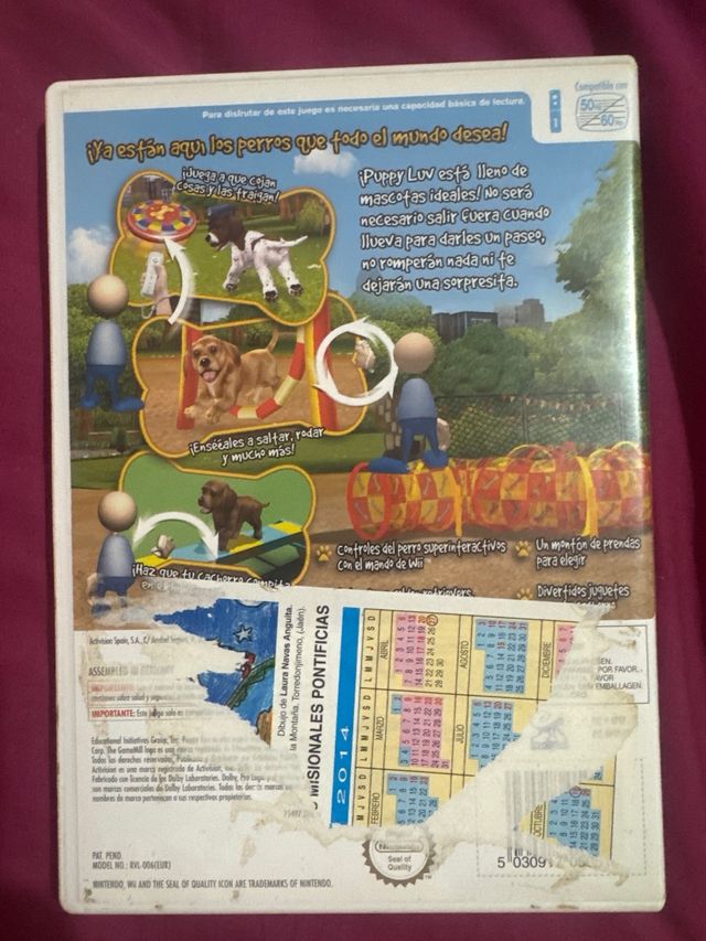 Wii Puppy Luv Cuida Tu Cachorro Juego