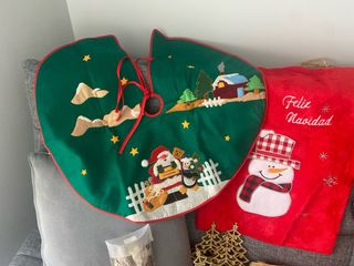 Lote Navidad: Falda árbol y saco
