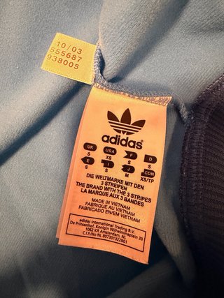 Sudadera Adidas Azul Talla S