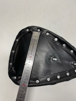 Asiento Solo Moto Universal Muelles Negro