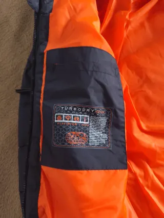 Parka abrigo Geographical Norway Marina Naranja