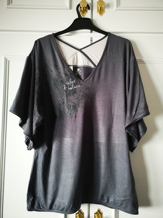 Camiseta Domyos Yoga Gris