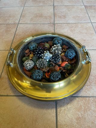 Braciere Vintage Ottone