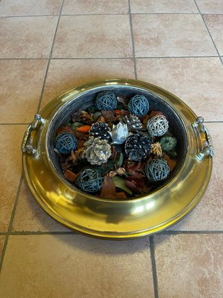 Braciere Vintage Ottone