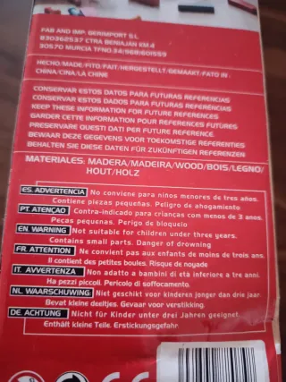 Juego Bloques Madera Educativo