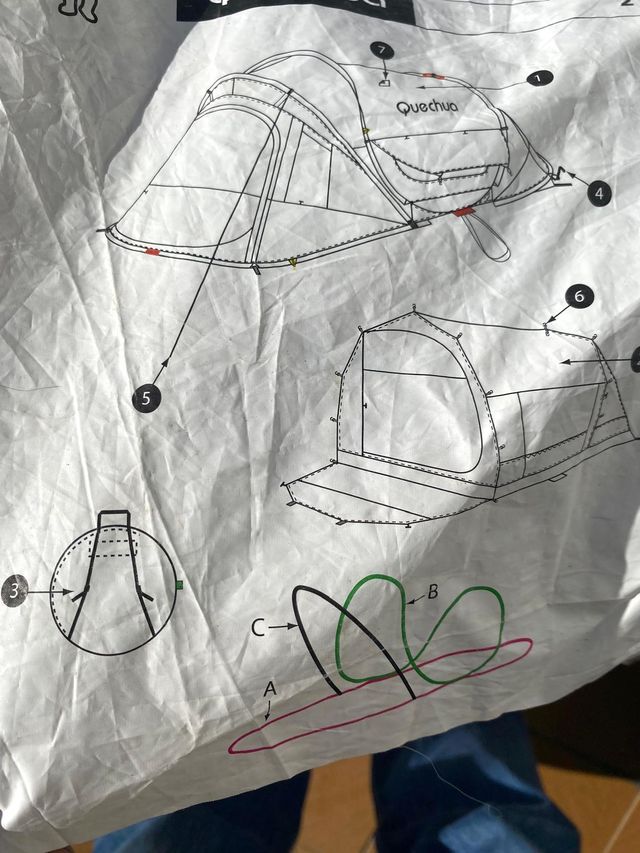 Tienda campaña Quechua 2 Seconds XL Air 3 personas