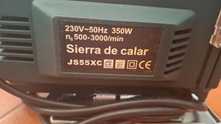 Herramienta Sierra de calar JSS6XC 350W