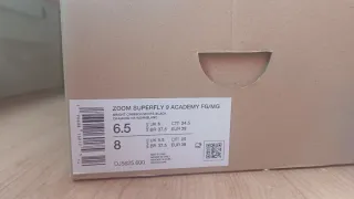 Botas futbol nike zoom superfly 9 academy