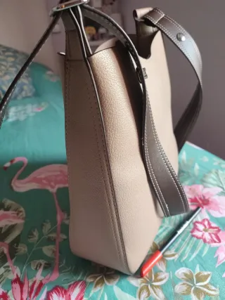Bolso Parfois Beige y Marrón