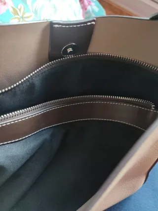 Bolso Parfois Beige y Marrón