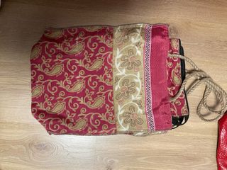 Bolso de saco estampado