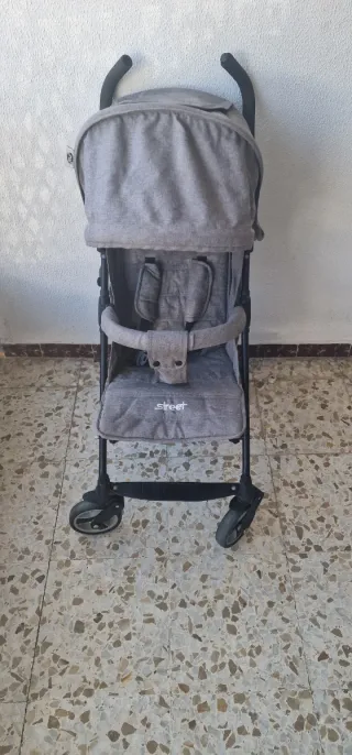 Silla de paseo Street gris