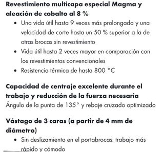 Estuche de brocas multiusos Wurth