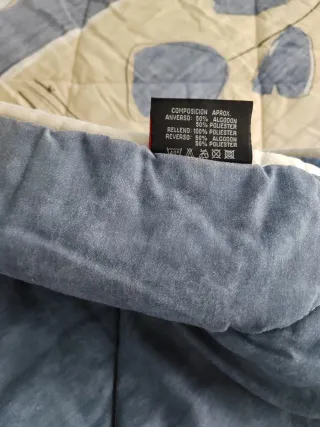 Edredón reversible cama 90