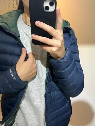 Plumífero azul marino  Marca geox Impecable