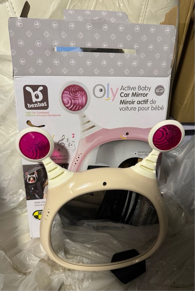 Espejo para bebé para coche