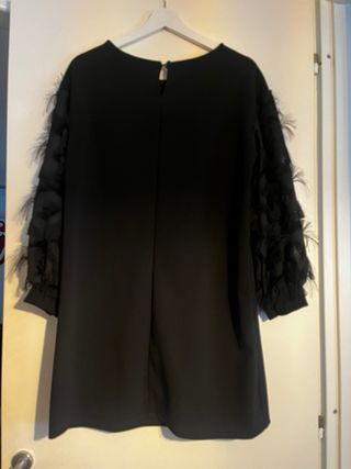 Mini abito nero Victoria taglia unica