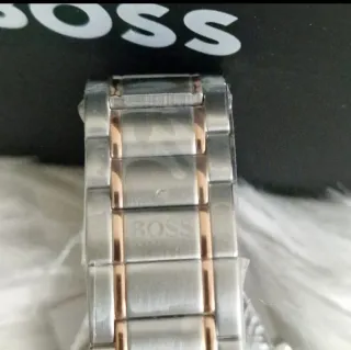 Reloj Hugo Boss Hombre Oro y Plata