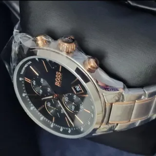 Reloj Hugo Boss Hombre Oro y Plata