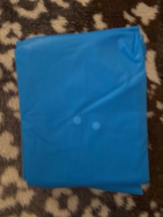 Chubasquero infantil azul