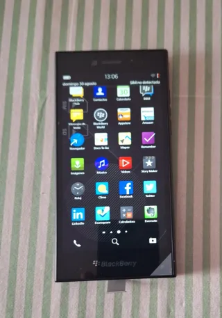 Teléfono Móvil BlackBerry Negro.tengo 10 moviles