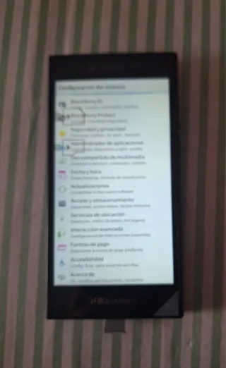 Teléfono Móvil BlackBerry Negro.tengo 10 moviles