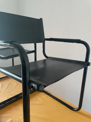 Silla vintage metálica  Cantilever B-34  Bauhaus