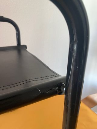 Silla vintage metálica  Cantilever B-34  Bauhaus