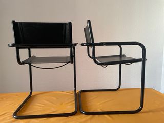 Silla vintage metálica  Cantilever B-34  Bauhaus
