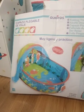 Capazo de viaje plegable OLMITOS