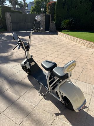 Moto Eléctrica Citycoco sin matricular.