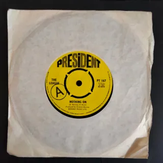 1967 UK THE LEAGUE Nothing On/hey conductor vinilo