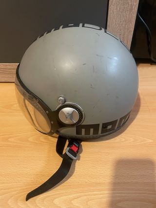 Casco Moto Momo Design Gris