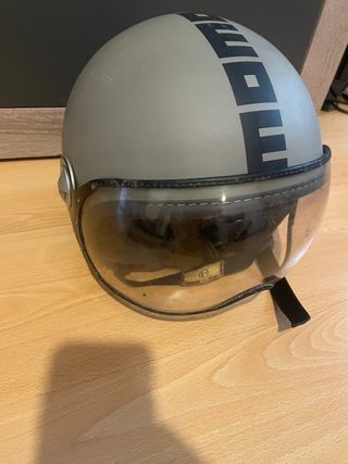 Casco Moto Momo Design Gris