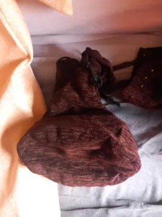 Traje medieval talla 48 beige y marrón