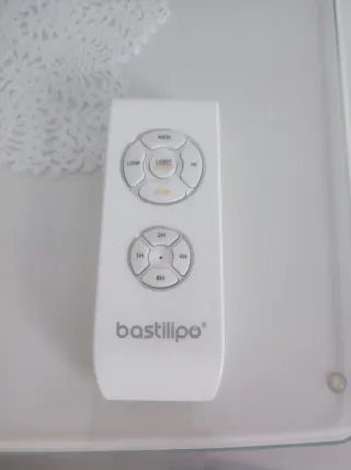 Ventilador de techo blanco