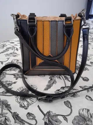 Bolso Martina Klein negro y multicolor