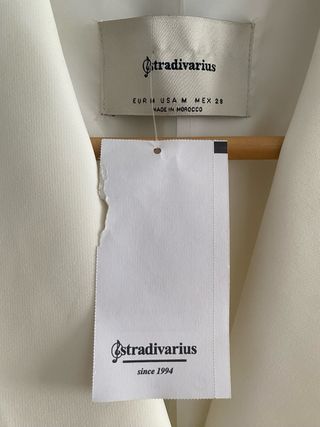 Chaleco blanco Stradivarius