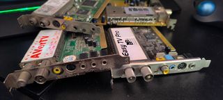 Lote 4 Tarjetas TV PC Analógicas