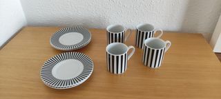 Juego de café para espresso y capuchino