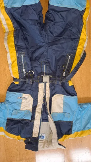 Mono de esquí infantil multicolor